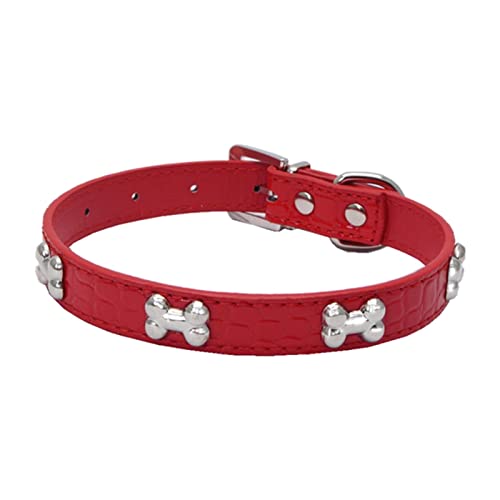 Colorful Outdoor Pet Glänzende Strass Hundehalsband Knochenschmuck Hundehalsband kleine und mittlere Hundekette (I, M) von Colorful Outdoor