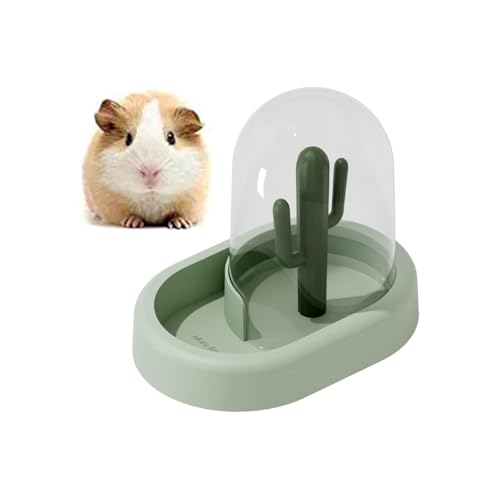 Automatischer Futterspender Hamster, Kleintier Futterspender, Hamster Zubehör, Hamster Napf, Für Hamster, Vögel, Tauben, Papageien, Mini-Igel (Grün) von Colrid