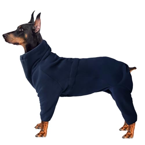 Hund Wintermantel, winddes Hund warme Jacke mit Kragen, Reißverschluss, Verstellbarer Schnalle, weiches bequemes Fleece -Hundepyjamas für kleine/mittlere Hunde Walking -Wanderschlaf, M, Hund warme Ja von Comebachome