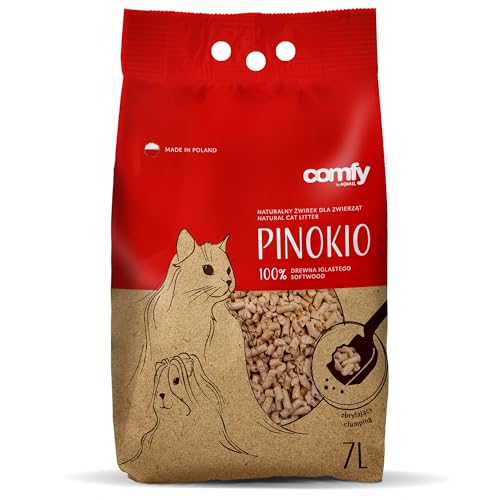 COMFY Litter PINOKIO CLUMPING PELLETS 7L von Comfy