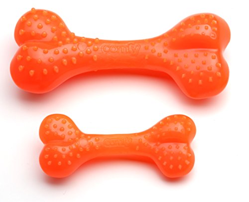 Comfy Toy DENTAL Bone Mint 12,5CM ORANGE von Comfy