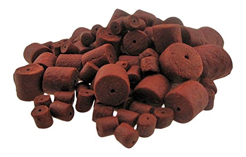 CommonBaits RED Shrimp Halibut PELLETS 10Kg Heilbutt Größe 20mm von CommonBaits