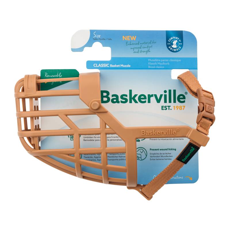 Baskerville Classic Muzzle Maulkorb - Größe 1 von Company Of Animals