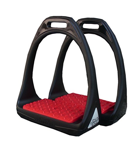 Compositi Kunststoffsteigbügel Reflex mit Flexibler breiter Trittfläche schwarz/rot Steigbügel aus Kunststoff Compositi Kunststoffsteigbügel Reflex mit Flexibler breiter Trittfläche schwarz/rot Steigbügel aus Kunststoff von Compositi