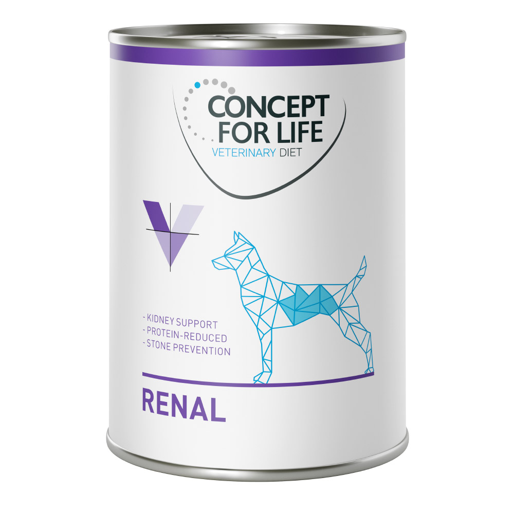 6 x 400 g Concept for Life Veterinary Diet zum Probierpreis! - Renal von Concept for Life VET