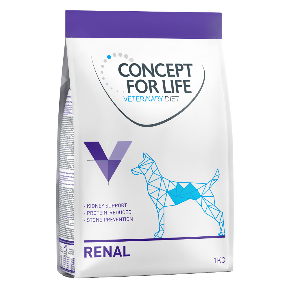 Concept for Life Veterinary Diet Renal Hundefutter - 4 kg von Concept for Life VET