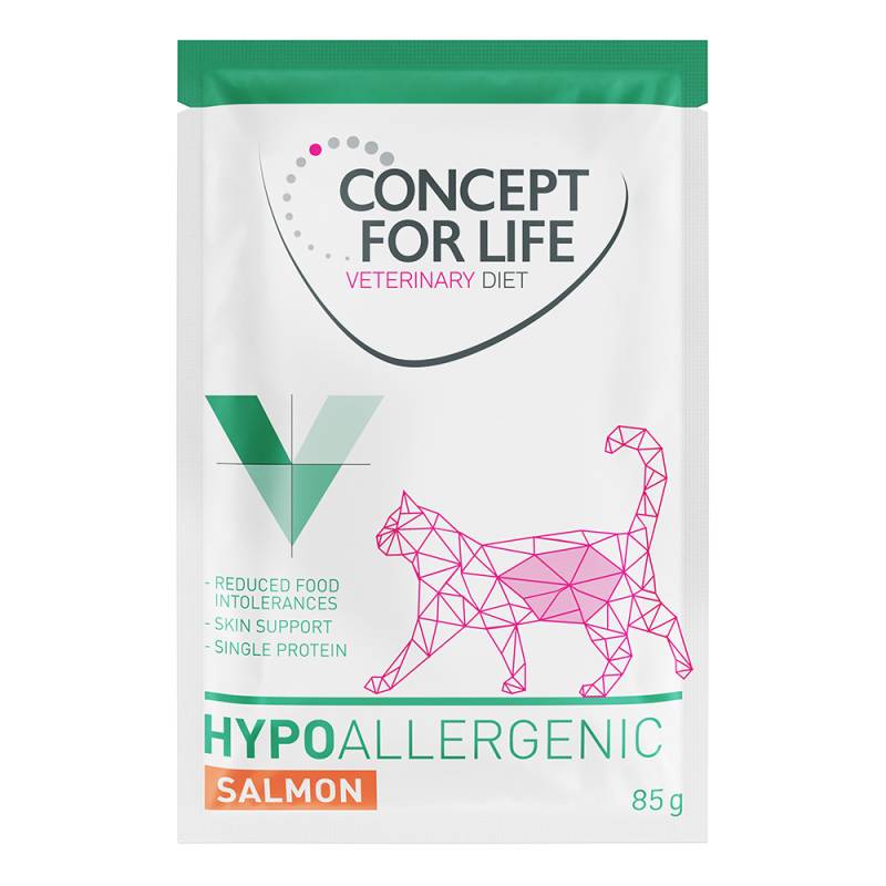 Concept for Life Veterinary Diet Hypoallergenic Lachs  - 12 x 85 g von Concept for Life VET