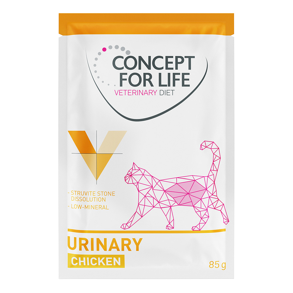 Concept for Life Veterinary Diet Urinary Huhn - 12 x 85 g von Concept for Life VET