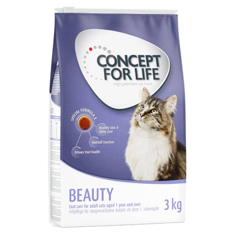 10 kg / 9 kg Concept for Life 20% Rabatt! - Beauty 3 x 3 kg von Concept for Life