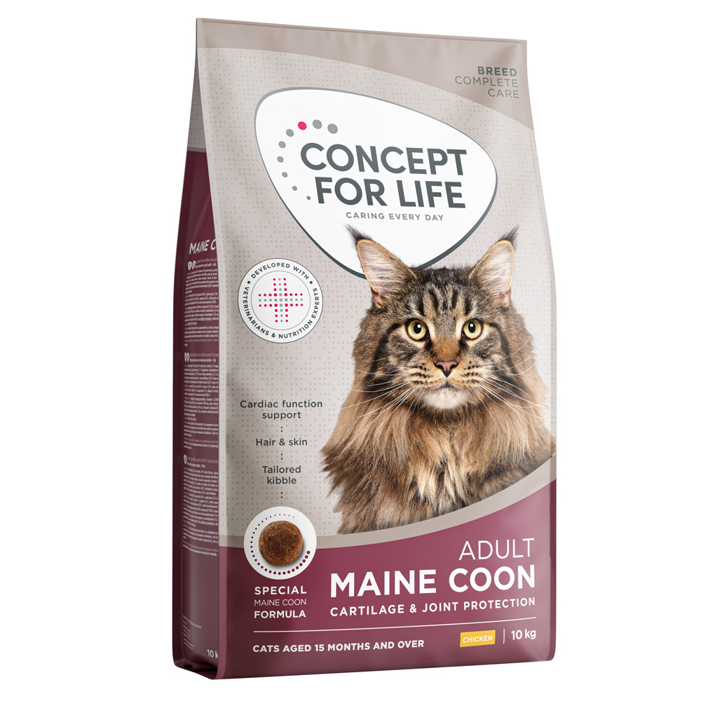 2 kg gratis! 10 kg Concept for Life - Maine Coon Adult 2 kg gratis! 10 kg Concept for Life - Maine Coon Adult von Concept for Life