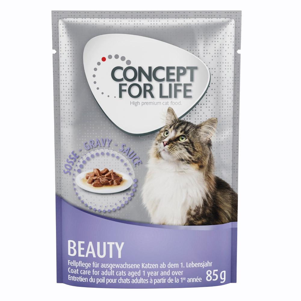 20 + 4 gratis! Concept for Life 24 x 85 g - Beauty in Soße von Concept for Life