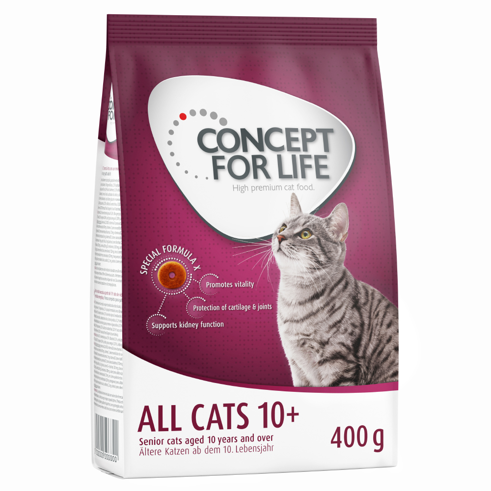 400 g Concept for Life zum Probierpreis! - All Cats 10 + von Concept for Life