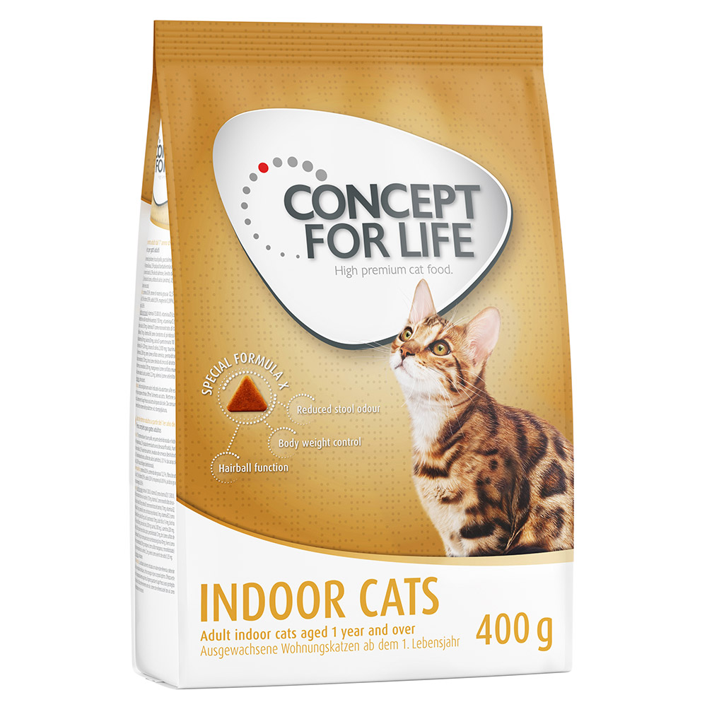 400 g Concept for Life zum Probierpreis! - Indoor Cats von Concept for Life