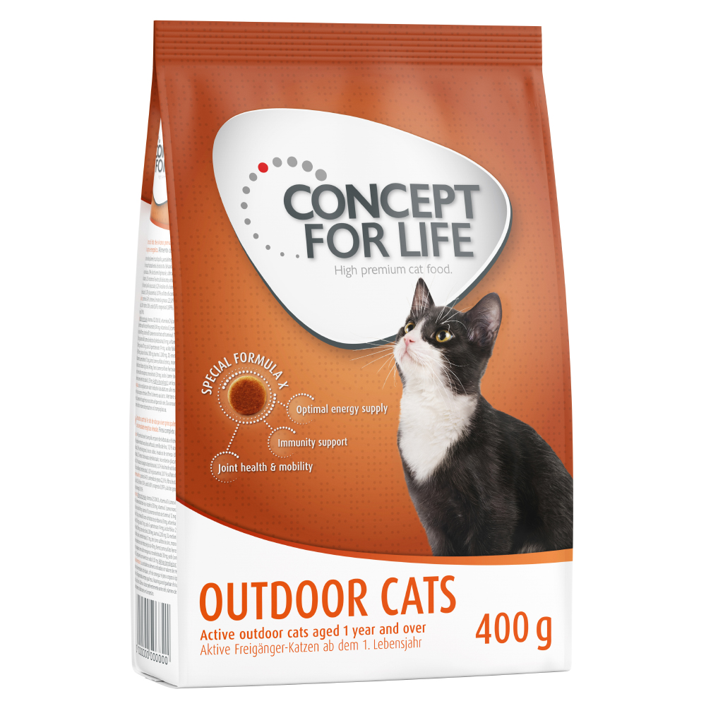 400 g Concept for Life zum Probierpreis! - Outdoor Cats von Concept for Life