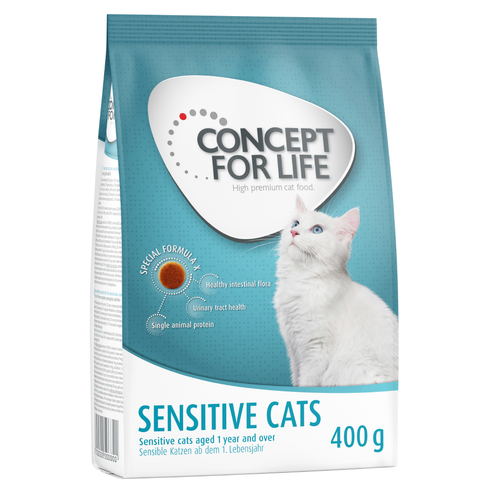 400 g Concept for Life zum Probierpreis! - Sensitive Cats von Concept for Life