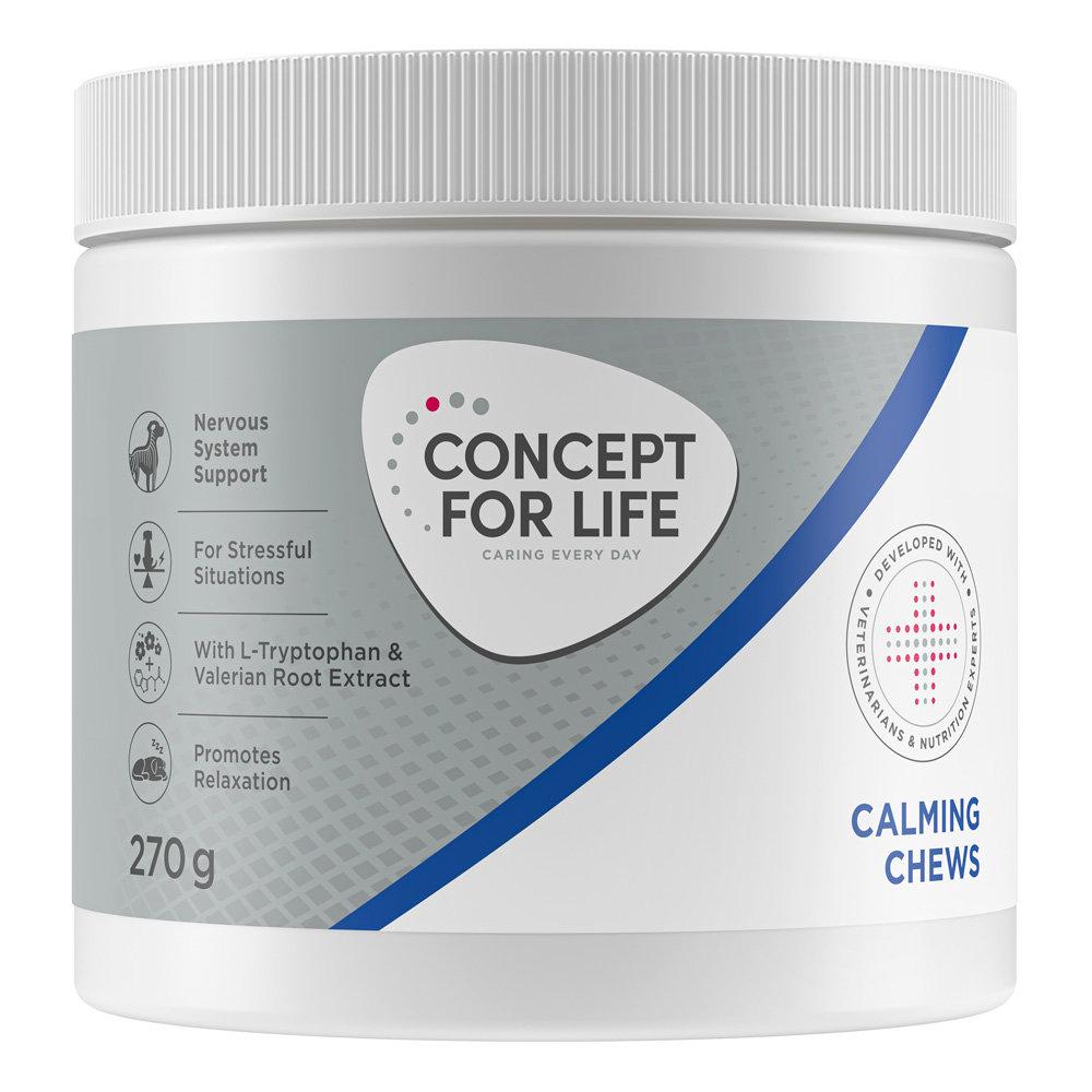 Calming Supplements Chews - Concept for Life - Sparpaket: 2 x 270 g Calming Supplements Chews - Concept for Life - Sparpaket: 2 x 270 g von Concept for Life