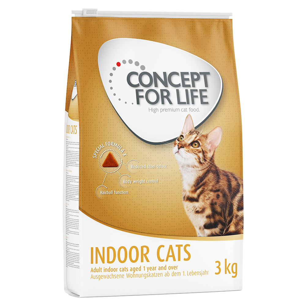 Concept for Life Indoor Cats - Verbesserte Rezeptur! - 3 kg von Concept for Life