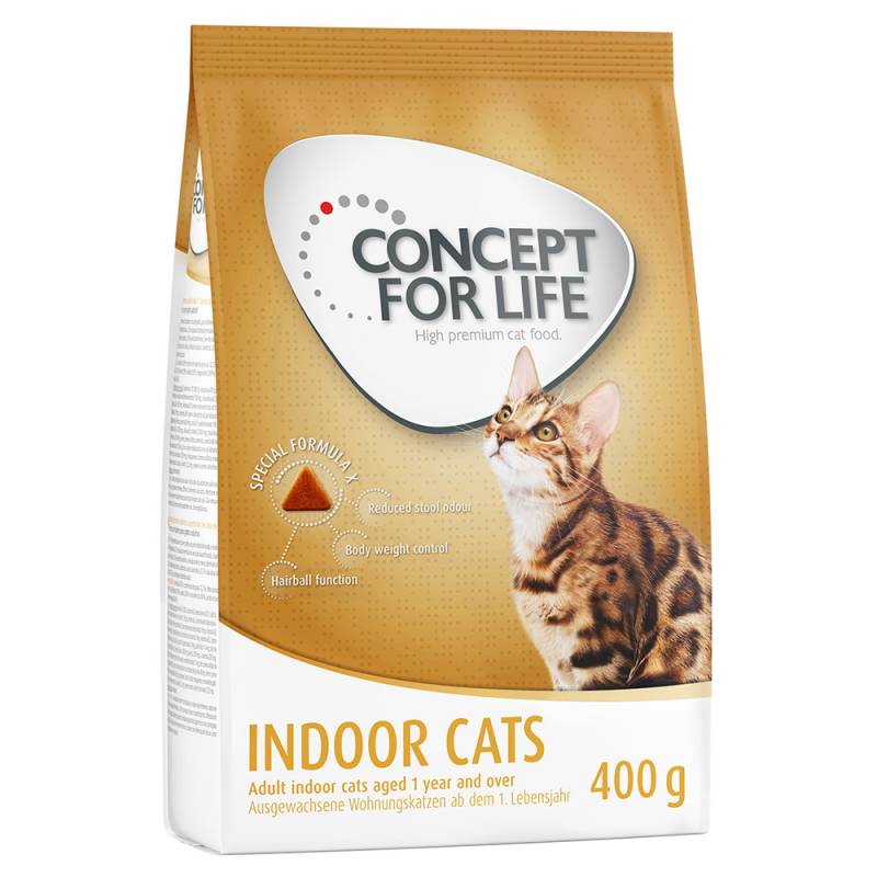 Concept for Life Indoor Cats - Verbesserte Rezeptur! - 400 g von Concept for Life