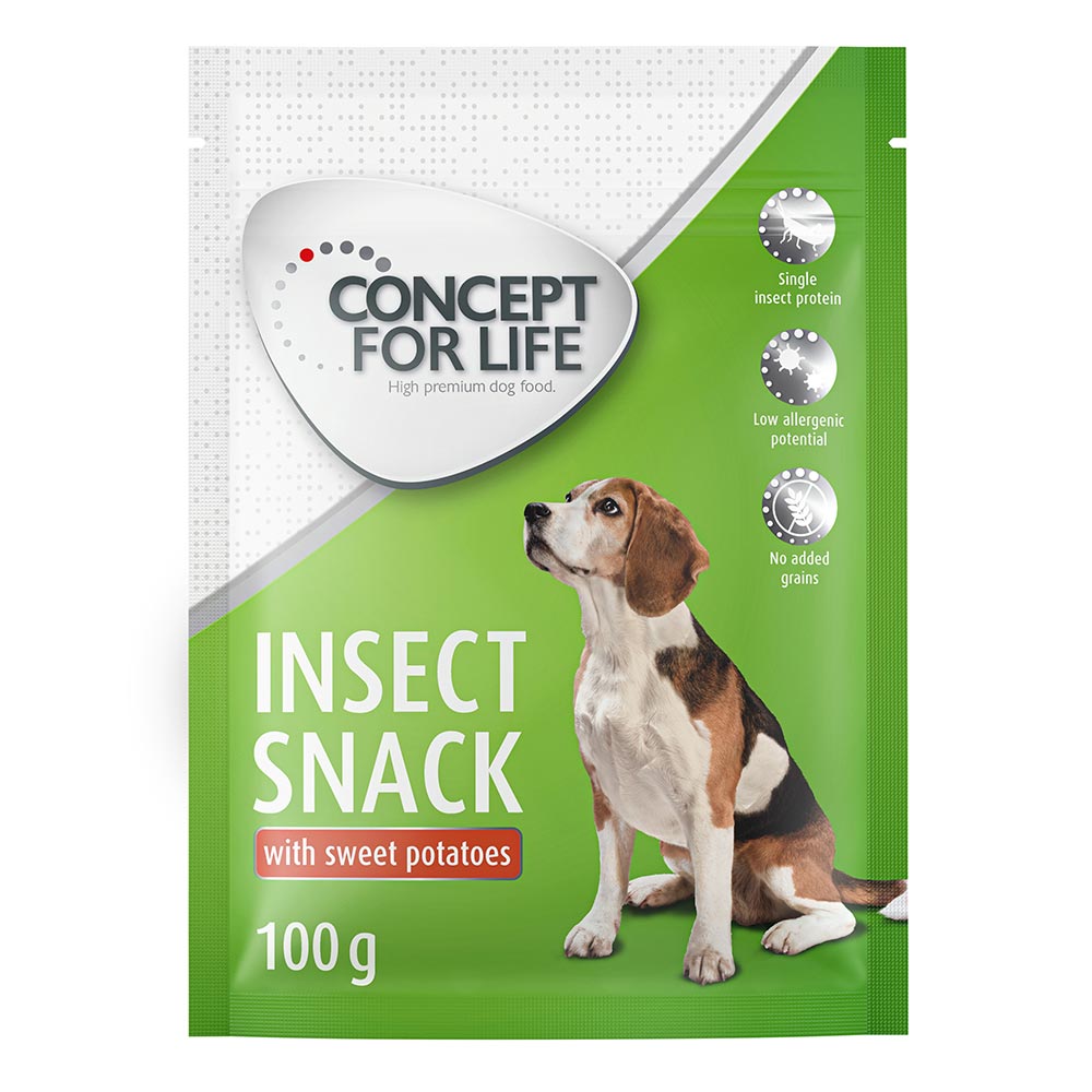 Concept for Life Insect Snack Hundeleckerli - Sparpaket: 3 x 100 g Concept for Life Insect Snack Hundeleckerli - Sparpaket: 3 x 100 g von Concept for Life