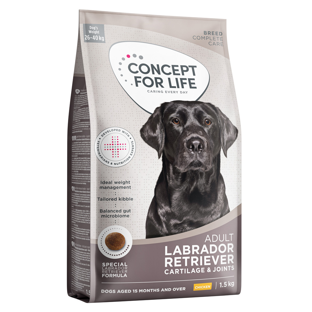 Concept for Life Labrador Retriever Adult - NEU Sparpaket 4 x 1,5 kg Concept for Life Labrador Retriever Adult - NEU Sparpaket 4 x 1,5 kg von Concept for Life
