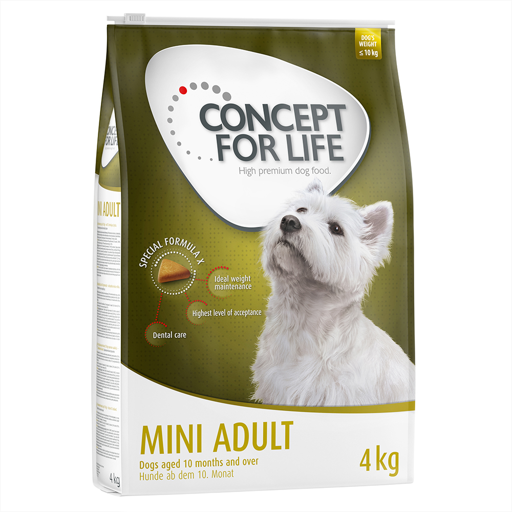 Concept for Life Mini Adult - Sparpaket: 2 x 4 kg von Concept for Life