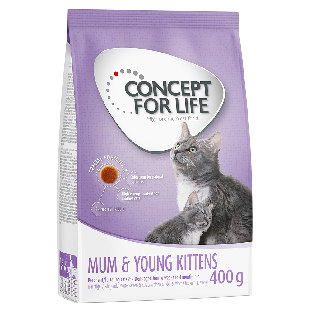 Concept for Life Mum & Young Kittens - Verbesserte Rezeptur! - 400 g von Concept for Life