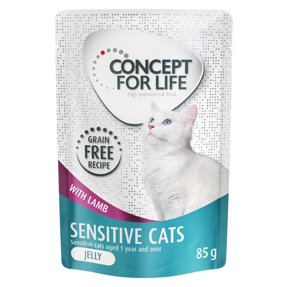 Concept for Life Sensitive Cats Lamm getreidefrei - in Gelee - 12 x 85 g von Concept for Life