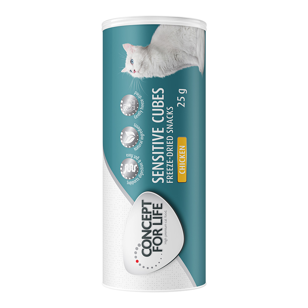 Concept for Life Sensitive Cubes - Sparpaket 3 x 25 g Concept for Life Sensitive Cubes - Sparpaket 3 x 25 g von Concept for Life