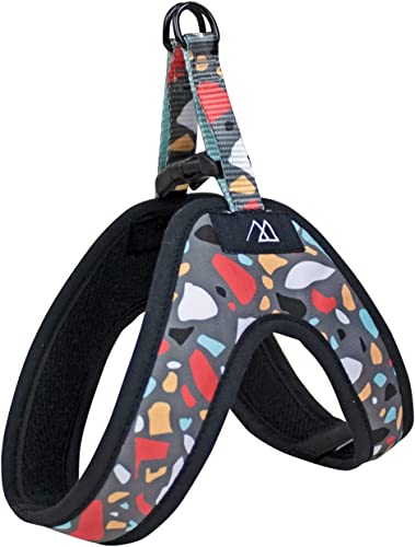 Consentida Dreieckiges Geschirr für kleine Hunde – Größe S2 – 15,5 x 14,5 x 4,5 cm – Mosaik-Design – sehr robust und bequem – reduziert Ziehen – Zubehör für Hunde Consentida Dreieckiges Geschirr für kleine Hunde – Größe S2 – 15,5 x 14,5 x 4,5 cm – Mosaik-Design – sehr robust und bequem – reduziert Ziehen – Zubehör für Hunde von Consentida