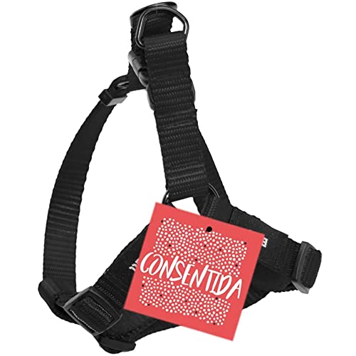 Consentida cn205636 Petral glatt T-4, 40 – 65 x 2.5 cm, XL, schwarz von Consentida