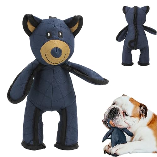 Coogime Hundespielzeug, 2025 Neues Hund Kuscheltier, Unzerstörbares Spielzeug für Hunde Quietschend, Plüsch Hundespielzeug, Quietschspielzeug Bear Dog Toys von Coogime