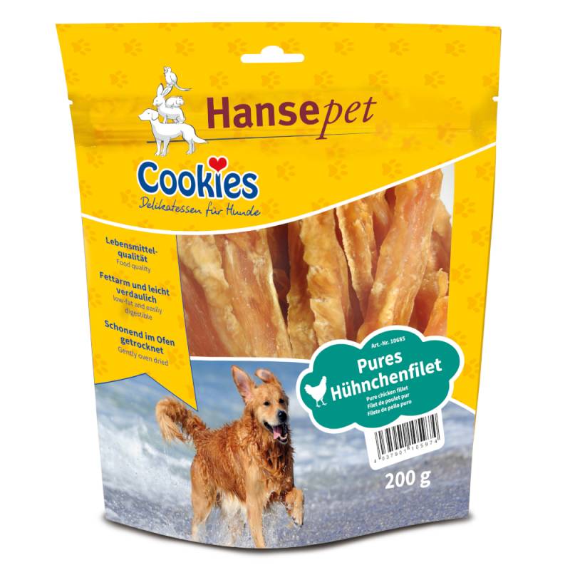 Cookies Delikatess Hühnchen - Sparpaket: 6 x 200 g Filet von Cookie's