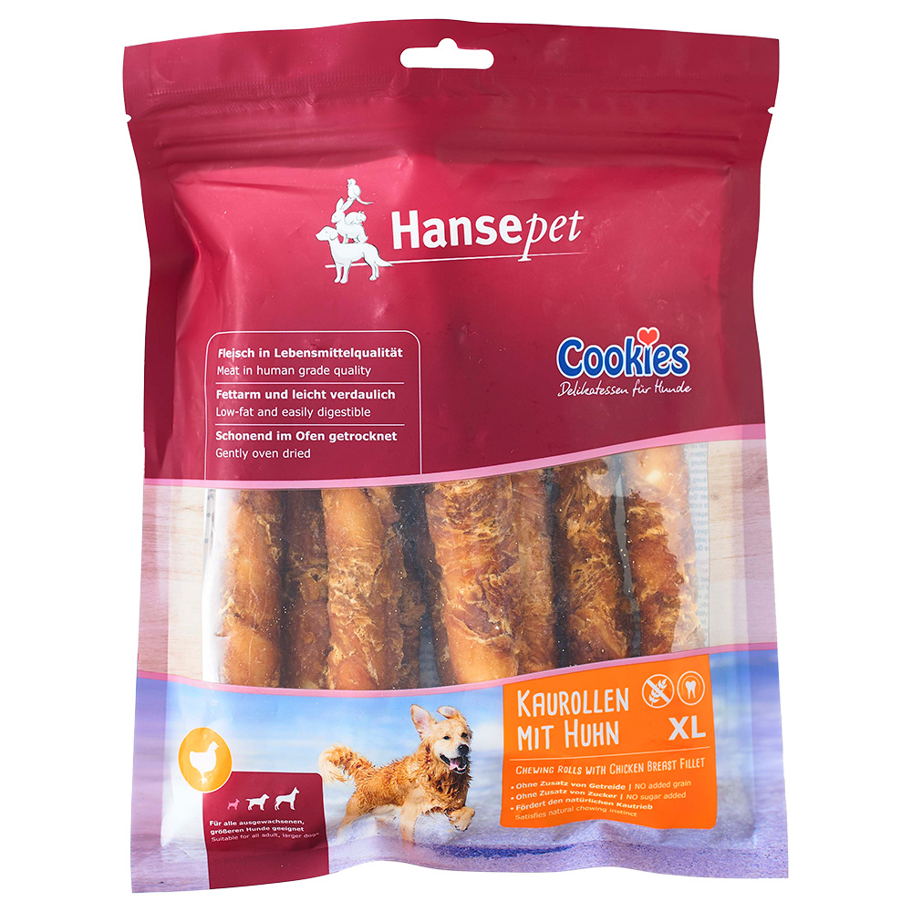 Hansepet Kaurollen mit Hühnchenfilet XL - 450 g von Cookie's