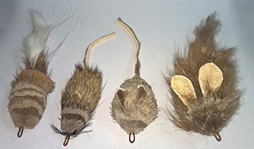 CoolCyberCats Fun Rat Pack Refill/attachments- passt Wildcat, da Bird, Cat Catcher und DA Bee Polen und Reinigungsstäbe, Deer Hair Rat Pack w/Pack Rat von CoolCyberCats