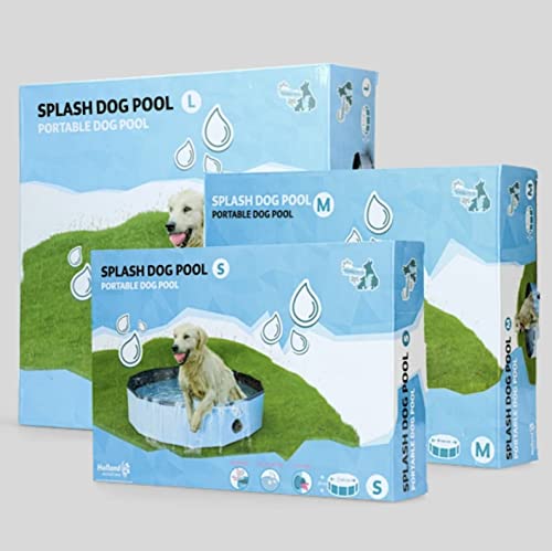 CoolPets Splash Dog Pool - Kühlungspool für Hunde - Hundepool - Hundebad - Spielerische Abkühlung - ø 120 x 30 cm - L von CoolPets