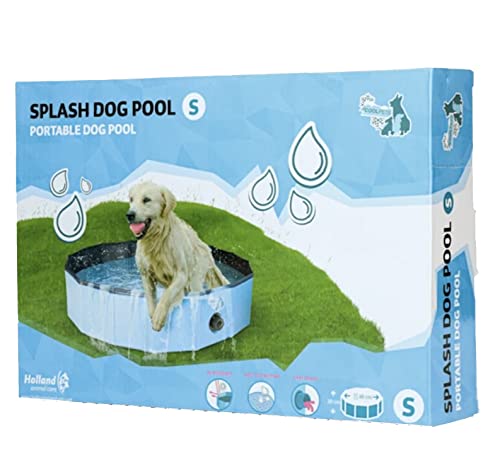 CoolPets Splash Dog Pool - Kühlungspool für Hunde - Hundepool - Hundebad - Spielerische Abkühlung - ø 80 x 20 cm - Small von CoolPets