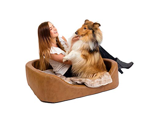 CopcoPet - Hundebetten Hundebett Stella Antik Grau 120 x 90 x 10 cm von CopcoPet - Hundebetten