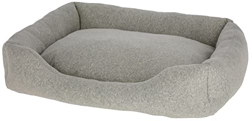 Coperani | Antibakterielles Kuschelbett für Hunde | Grau | 61 cm x 50 cm x 61 cm | Hundebett | Atmungsaktiv | Graphen | Robust | Langlebig von Coperani LIEBLINGSSACHEN FÜR IHR TIER