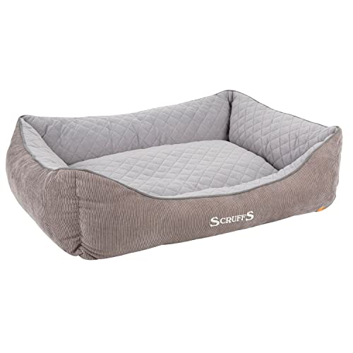 Coperani | Hundebett | Hundeschlafplatz | 75 x 60 cm | Polyester | Grau | Warm | Haustierbett | Hochwertig | Robust von Coperani LIEBLINGSSACHEN FÜR IHR TIER