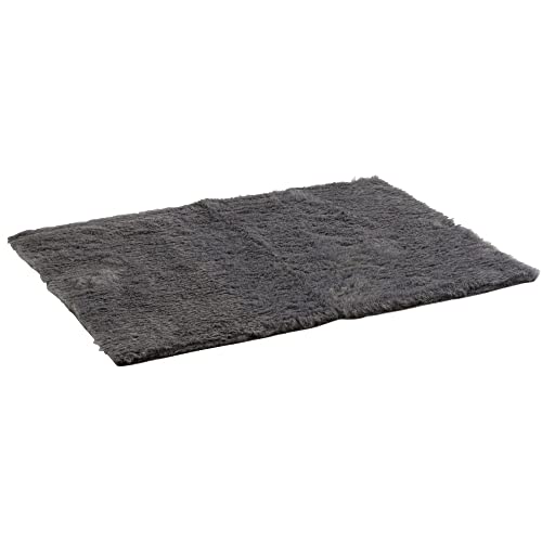 Coperani | Hundedecke | Hundeschlafplatz | 75 x 50 cm | Polyester | Grau | Haustierbett | Antirutsch | Haustierbett | Hochwertig | Robust von Coperani LIEBLINGSSACHEN FÜR IHR TIER