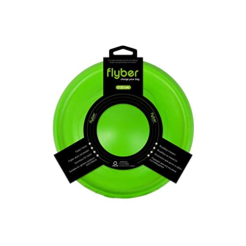 Coperani | Hundefrisbee | Hundespielzeug | Wurfspielzeug | 220 mm | Hellgrün | Apportieren | Robust | Langlebig | Hochwertig von Coperani LIEBLINGSSACHEN FÜR IHR TIER