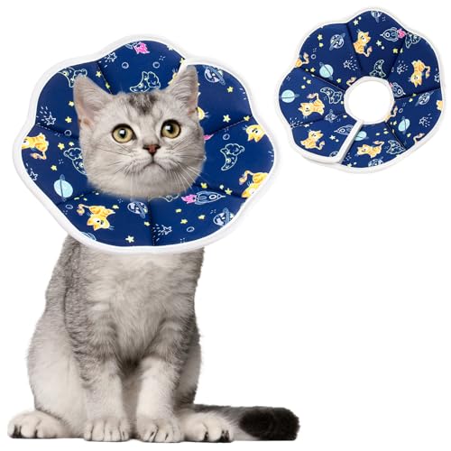 Cat Cone Collar Cat Recovery Collar, Dog Collar Soft Pet Cone Collar Cat Cones After Surgery for Cats Kittens von Coppthinktu