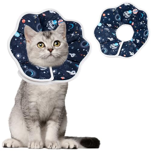 Cat Cone Collar Cat Recovery Collar, Dog Collar Soft Pet Cone Collar Cat Cones After Surgery for Cats Kittens von Coppthinktu