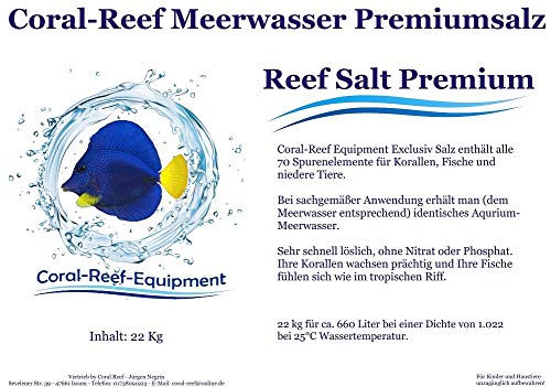 Coral-Reef Premium Meersalz 22 kg von Coral-Reef