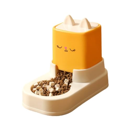 Corghd Pet Cartoon Feeder Large Capacity Cat & Dog Universal Cat Bowl & Dog Basin A von Corghd