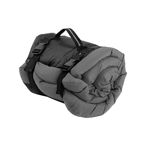 Corlidea Hundehütte Indoor Outdoor Betten für Hunde Bett für Haustierreisen Wandern Camping Streunende Loft Hundebetten Haustierhaus Aus Metall Mit Teekanne (Grey One Size) von Corlidea