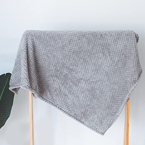 Corlidea Hundematte Heimtiere und warme Matte Softes Fleece Deckendecken Fuzzy Katzen schlafen Heimtierpolster Decke dicken Schluckt Häuser (Grey L) von Corlidea