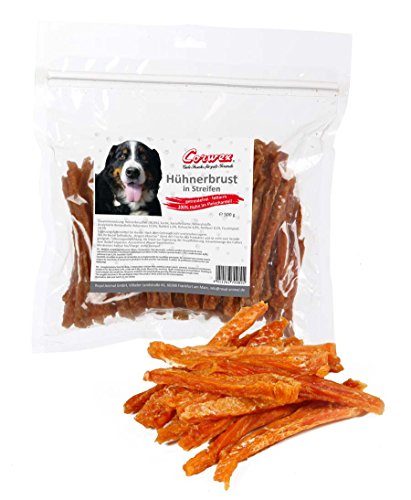 Corwex Hundesnack Hühnerbrust in Streifen (5 x 500g) von Corwex