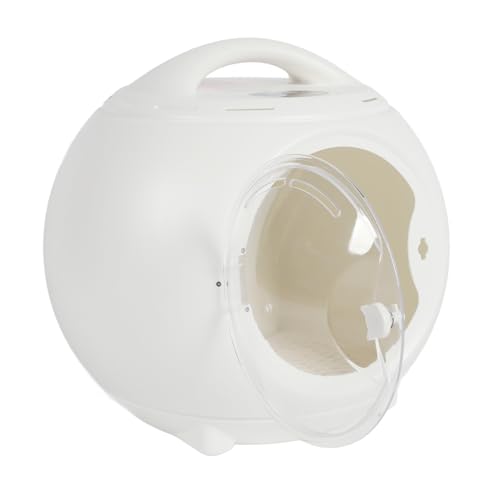 Cosiki Haustier-Haartrockner, 50 L, Schnell Trocknend, Automatische, Extrem Leise, Kugelförmige Haustier-Trockenbox für Zuhause (EU-Stecker 220 V) von Cosiki