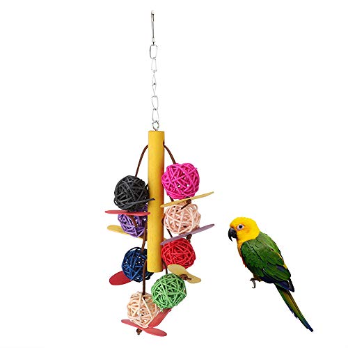Cosiki Juli-Geschenk Kauspielzeug, langlebiges lustiges Spielzeug Vogel-Kauspielzeug, Tiere für Papageien Vögel Haustiere von Cosiki